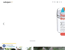 Tablet Screenshot of nekojam.com